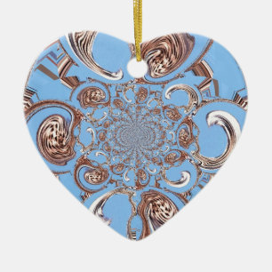 Vintag Africa Safari Hakuna Matata Gabe Sky Color Keramikornament