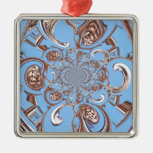 Vintag Africa Safari Hakuna Matata Gabe Sky Color Ornament Aus Metall