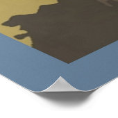 Vintag Agadir Poster (Ecke)