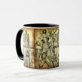 Vintag Agels Tasse (Vorderseite Links)