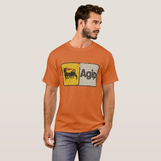 Vintag Agip T-Shirt (Vorne ganz)