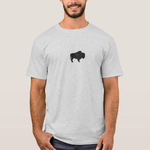 Vintag-ähnlicher Bison-T - Shirt