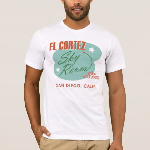 Vintag-Ähnliches Shirt EL Cortez San Diego