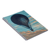 Vintag Air Ballon Notizblock (Rechte Seite)