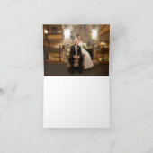 Vintag Airmail California Wedding Danke (Innenseite)