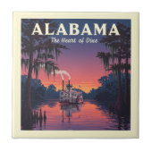 Vintag Alabama Fliese (Vorderseite)