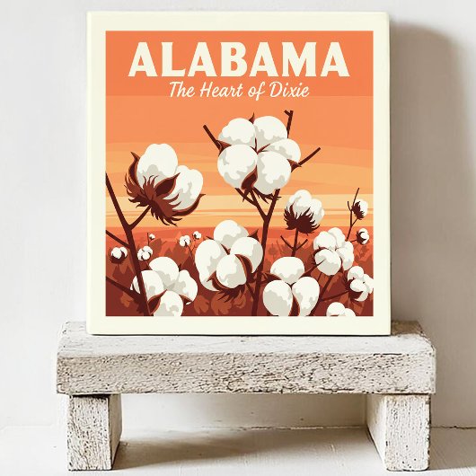 Vintag Alabama Fliese