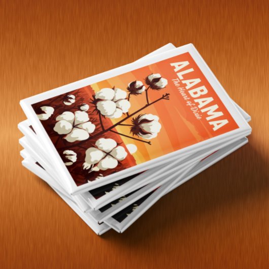 Vintag Alabama Magnet