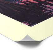 Vintag Alabama Poster (Ecke)