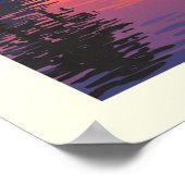 Vintag Alabama Poster (Ecke)