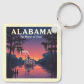 Vintag Alabama Schlüsselanhänger (Rückseite)