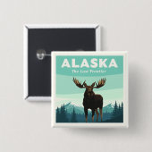 Vintag Alaska Button (Vorne & Hinten)