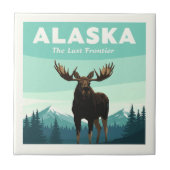 Vintag Alaska Fliese (Vorderseite)