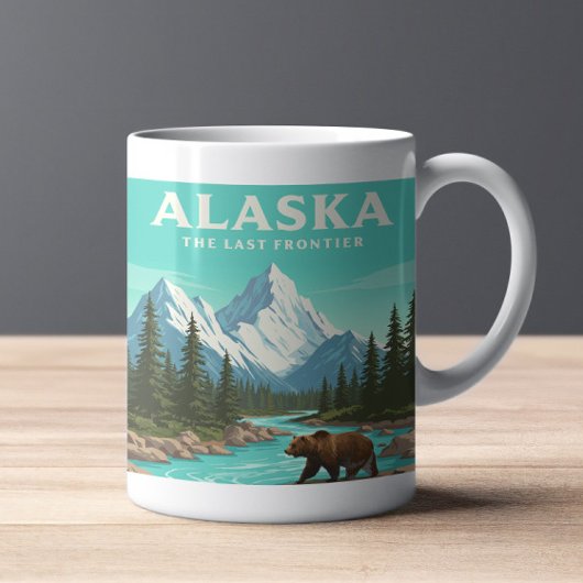 Vintag Alaska Kaffeetasse