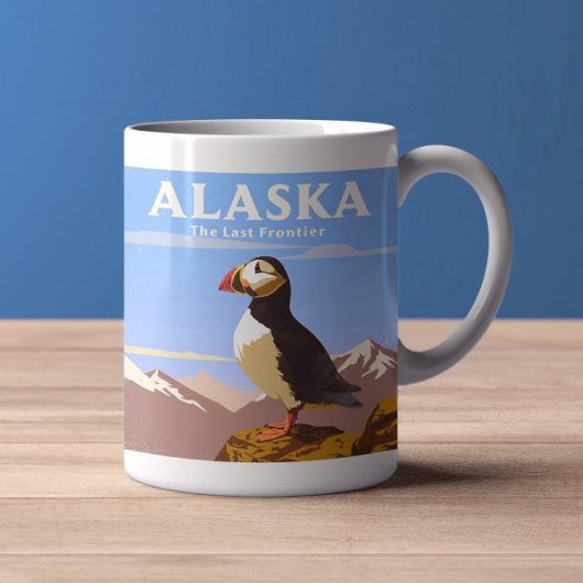 Vintag Alaska Kaffeetasse