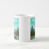 Vintag Alaska Kaffeetasse (Mittel)