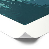 Vintag Alaska Poster (Ecke)