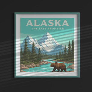 Vintag Alaska Poster