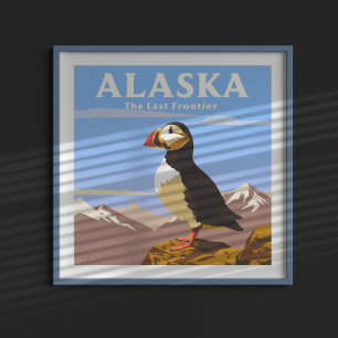 Vintag Alaska Poster