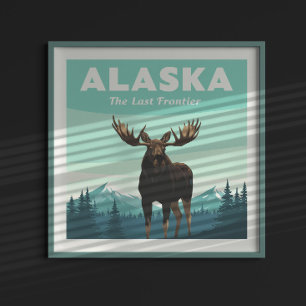 Vintag Alaska Poster