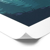 Vintag Alaska Poster (Ecke)