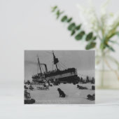 Vintag Alaska Postkarte (Stehend Vorderseite)