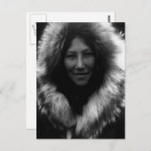 Vintag Alaska Postkarte (Vorne/Hinten)