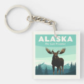 Vintag Alaska Schlüsselanhänger (Vorderseite)