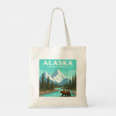 Vintag Alaska Tragetasche (Rückseite)