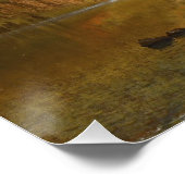 Vintag Albert Bierstadt Amerikanischen Ureinwohner Poster (Ecke)