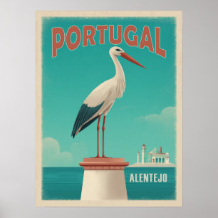 Vintag Alentejo Portugal Poster