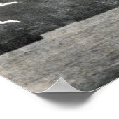 Vintag Alfred Stieglitz Lower Manhattan Poster (Ecke)