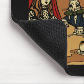 Vintag Alice Cover Mad Tea Party Mousepad (Ecke)