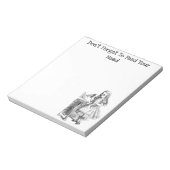 Vintag Alice Notizblock (Rotiert)