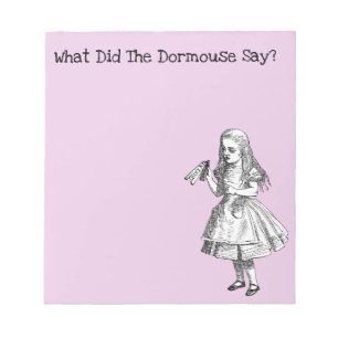 Vintag Alice Notizblock