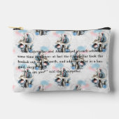 Vintag Alice und die Raupe Zubehörtasche (Vorderseite)