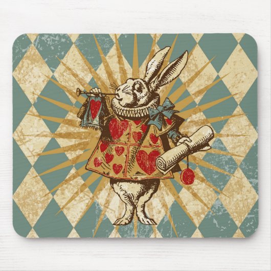 Vintag Alice White Kanbit Mousepad (Vorne)