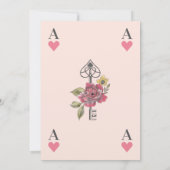 Vintag Alice Wonderland Storybook Baby Sprinkle Einladung (Rückseite)