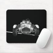 Vintag Allard Race Car Mousepad (Mit Mouse)