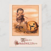 Vintag Alle Halloween Postkarte (Vorderseite)