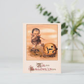 Vintag Alle Halloween Postkarte (Stehend Vorderseite)