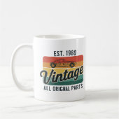 Vintag alle Originalteile Kaffeetasse (Links)