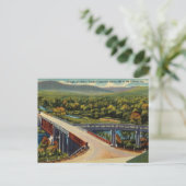 Vintag Allegheny River Eldred, Pennsylvania Postkarte (Stehend Vorderseite)