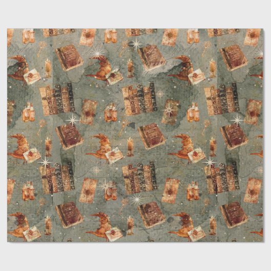 Vintag Alles Magisch Geschenkpapier (Flach)