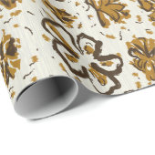 Vintag Aloha Gift Wrap | HIBISKUS Geschenkpapier (Rolleneckpunkt)