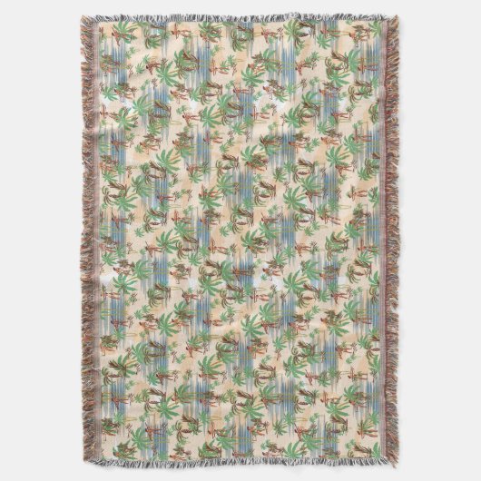 Vintag Aloha Hawaii Beach Summer Decke (Vorderseite Vertikal)