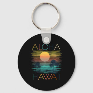 Vintag Aloha Hawaii Luau Hawaiian Vacation Costum Schlüsselanhänger