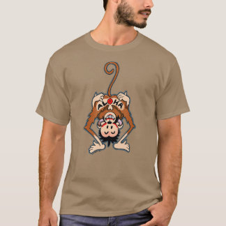 Vintag Aloha Monkey Tattoo T-Shirt