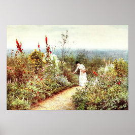 Vintag Alt Viktorianisch 1916 Kunstpost Poster