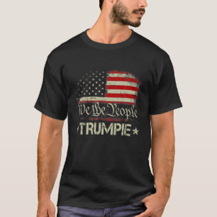 Vintag alt Wir, die Menschen Trumpie Kundgebung tr T-Shirt